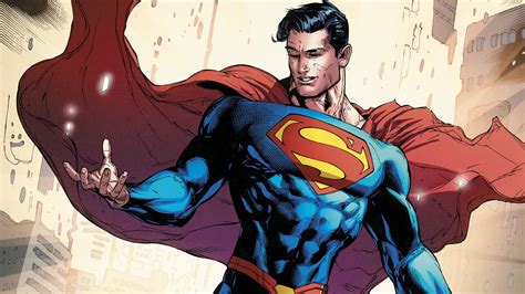 DC Comics, Superman, comic art, comics, cape, muscles HD Wallpaper