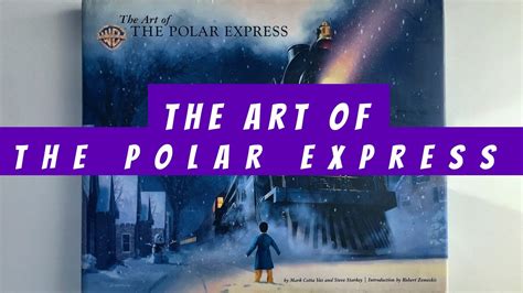 The Art of The Polar Express (flip through) Artbook - YouTube