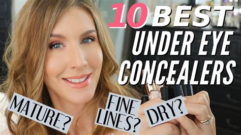 The BEST Concealers For Dry Under Eyes with Fine Lines & Dark Circles - YouTube