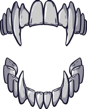 뱀파이어 송곳니, 흡혈귀, 송곳니, 늑대 인간 PNG 일러스트 및 PSD 이미지 무료 다운로드 - Pngtree