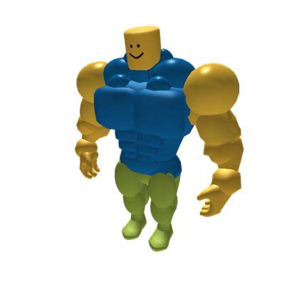 The Buff Noob - Roblox | Noob, Roblox, Roblox funny