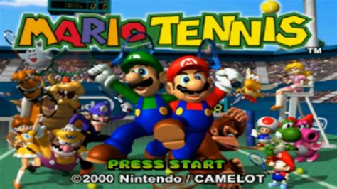 Mario Tennis - Longplay | N64 - YouTube