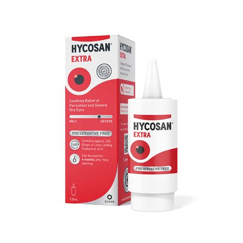 Hycosan Extra Preservative-Free Eye Drops | Relief for Dry Eye – Chemist Corner