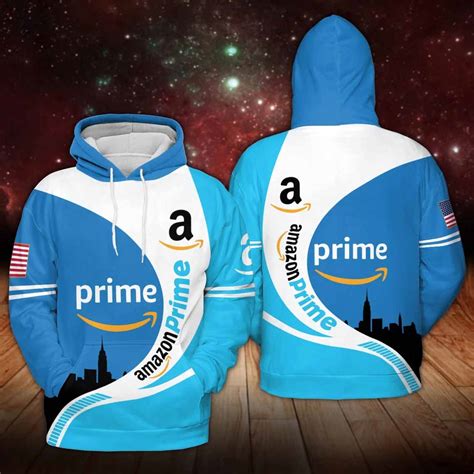 Amazon Prime Employee Amazon Logo 3D Hoodie