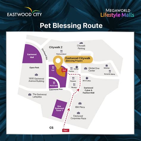 Eastwood Mall Map