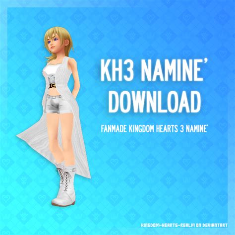 Kingdom Hearts 3 Namine - DL by SnowEmbrace on DeviantArt