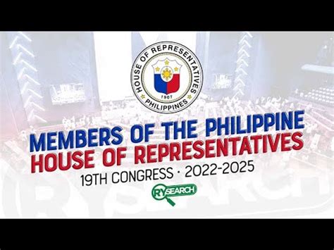 MEMBERS OF THE PHILIPPINE HOUSE OF REPRESENTATIVES (19TH CONGRESS ...