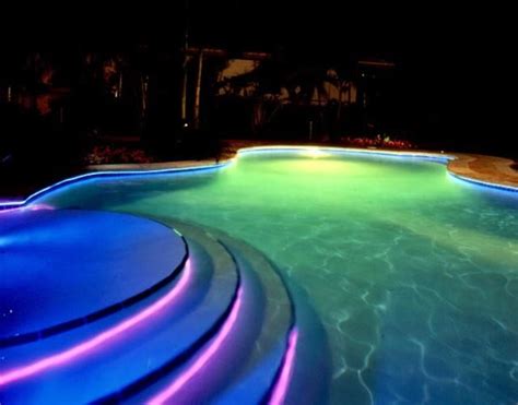 Disco lighting for my pool is a must. | Swimming pool lights, Pool ...