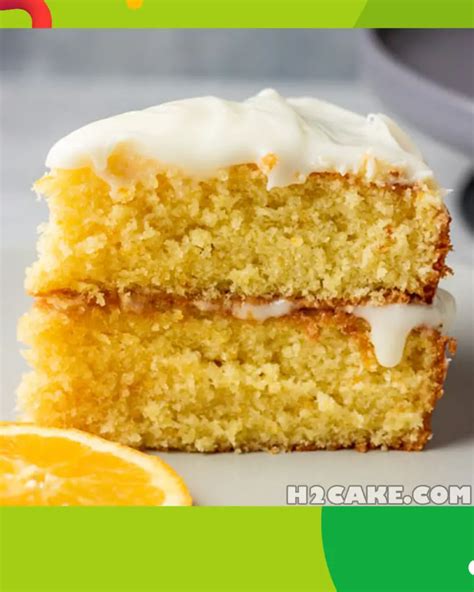 The Perfect Orange Cake - H2Cake