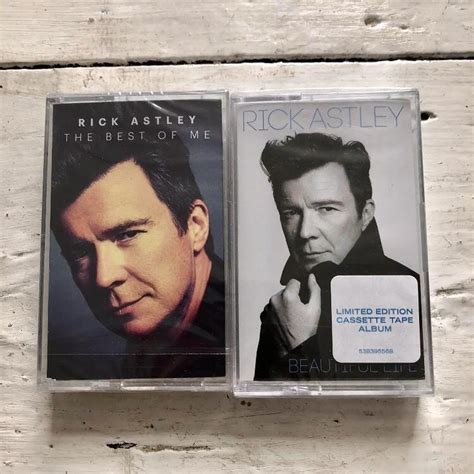 ⚡️ 2 x Rick Astley Limited Edition tape cassettes ‎–... - Depop