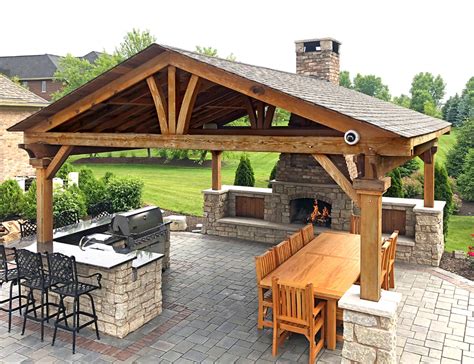 Outdoor Pavilion, Backyard Pavilion, Backyard Gazebo, Outdoor Pergola ...