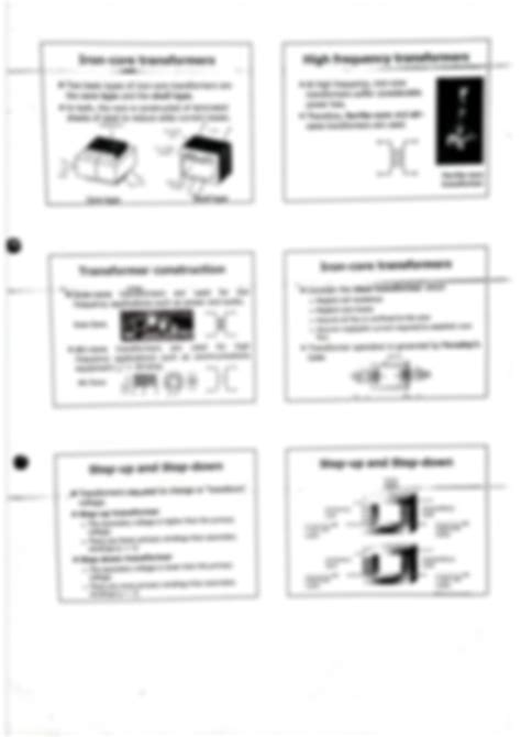 SOLUTION: Transformer and their working principle. - Studypool