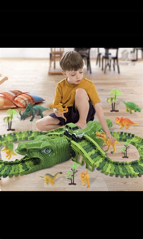 Dinosaur track toy, Hobbies & Toys, Toys & Games on Carousell