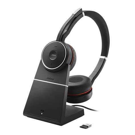 Wireless office headset with noise cancellation | Jabra Evolve 75 MS/UC