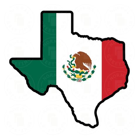 Texas State Mexican Flag SVG Mexico American Chicano Cricut Files Cut ...