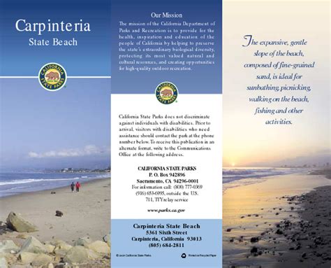 Carpinteria State Beach Map - 5361 6th St Carpinteria CA • mappery