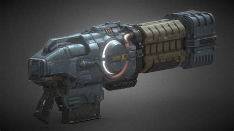 DOOM eternal plasma rifle - Download Free 3D model by DJ_Nugget ...