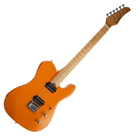 Censtar Electric Guitar, Solid Electric Guitar Kit Consists of a Roasted Mahogany Body and Maple ...