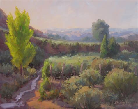 Daily Painters of Arizona: ZION desert oil landscape painting by BECKY JOY