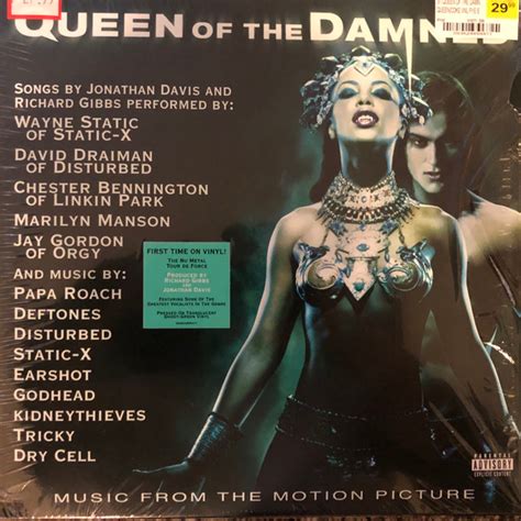 Queen Of The Damned (Music From The Motion Picture) – 2 x Vinyl (Green ...