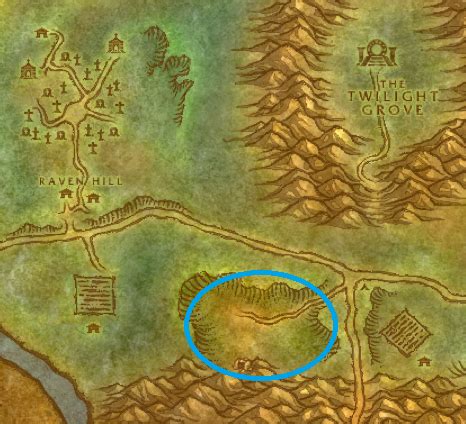 Wool Cloth Farming Location in Duskwood (Classic - WoTLK)