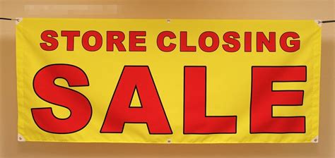 3ftX7ft STORE CLOSING SALE Banner Sign | BestDealDepot