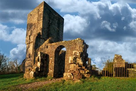 Mugdock Castle. Stronghold of the Clan Graham. Scotland. U.K Stock ...