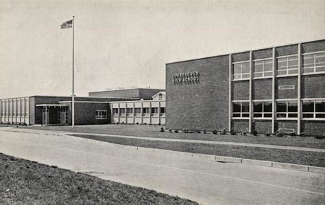 Foxborough High School Massachusetts Postcard