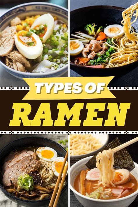 20 Different Types of Ramen (Easy Guide) - Insanely Good