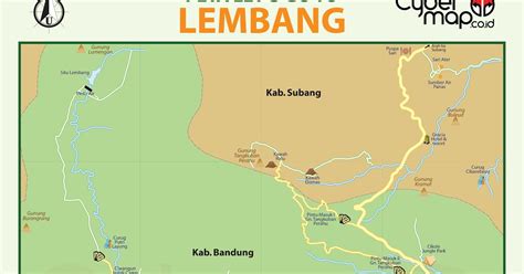 Peta Tempat Wisata Lembang | Tempat Wisata Indonesia