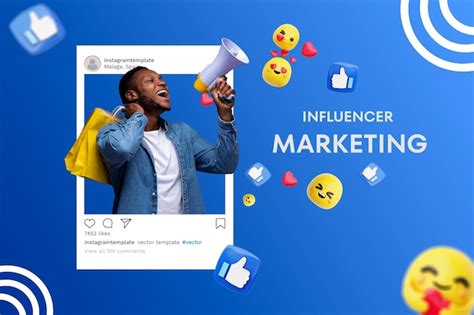 Free Photo | Influencer marketing job concept