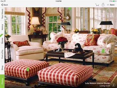 Plaid Living Room Furniture Sets - Delicate-Cloudlet