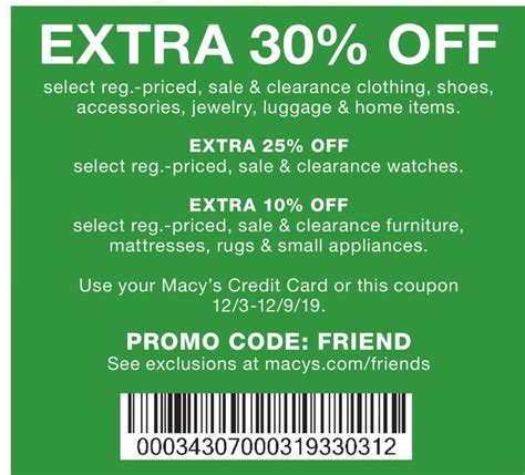 Macy's Printable Coupon Extra $10 Off $25 Order | semashow.com