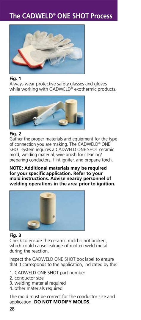 Cadweld exothermic welding_manual