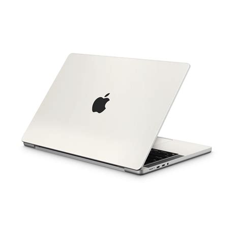 MacBook Pro 14'' (2021) Pearl White Skin - WrapitSkin The Ultimate ...