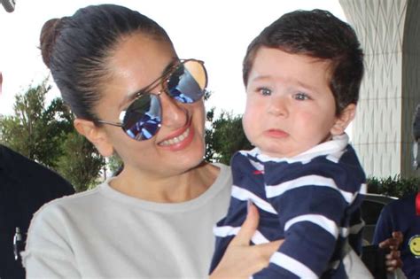 Kareena Kapoor Khan's son Taimur is in tears and his pics will melt your heart | Bollywood News ...