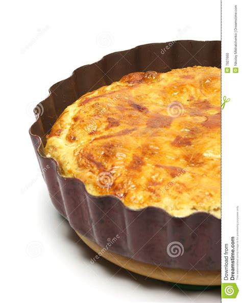 Spinach and cheese pie stock photo. Image of closeup, salted - 7927660