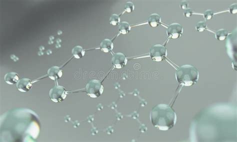 DNA Oder Molekül Vorbildlicher Science Chemistry-Hintergrund Stock Abbildung - Illustration von ...