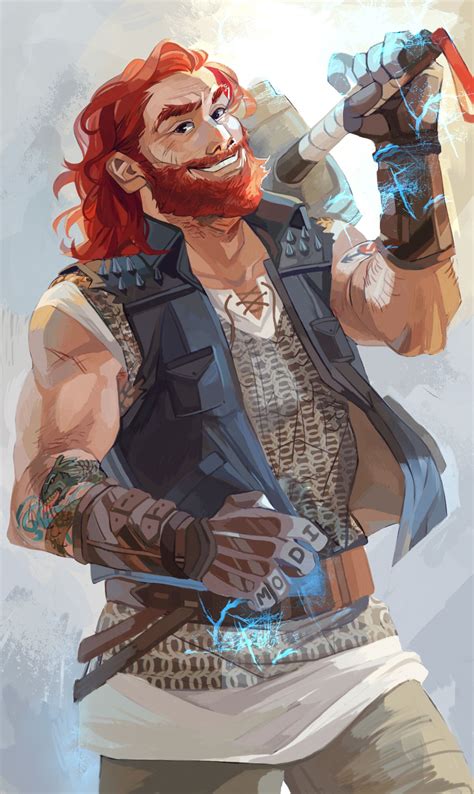 Thor – Rick Riordan (Art by Viria) | Magnus Chase in 2019 | Magnus ...