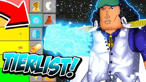 *TIER LIST* QUAL A MELHOR FRUTA LOGIA DO BLOX FRUITS !!! - YouTube