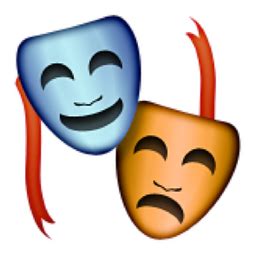 🎭 Performing Arts Emoji (U+1F3AD/U+E503)