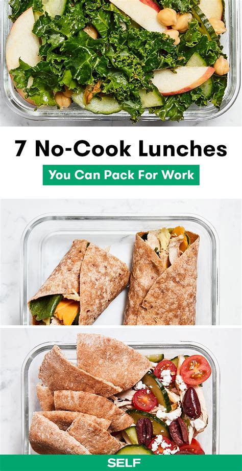 7 Easy No-Cook Lunch Ideas You Can Pack for Work | SELF