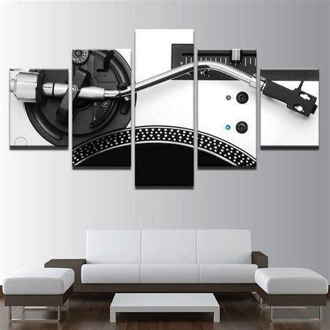 Classic Vinyl Dj Multipanel Canvas Art in 2020 | Wall art prints, Music ...