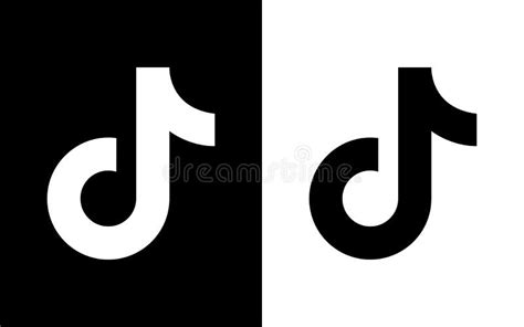 TikTok Glitch Icon of Social Media. TikTok - Destination for Short-form ...