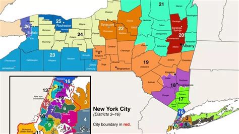 New York's congressional districts to change as court orders new maps ...