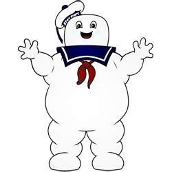 Ghostbusters Stay Puft Marshmallow Man Drawing Slimer Ghostbusters ...