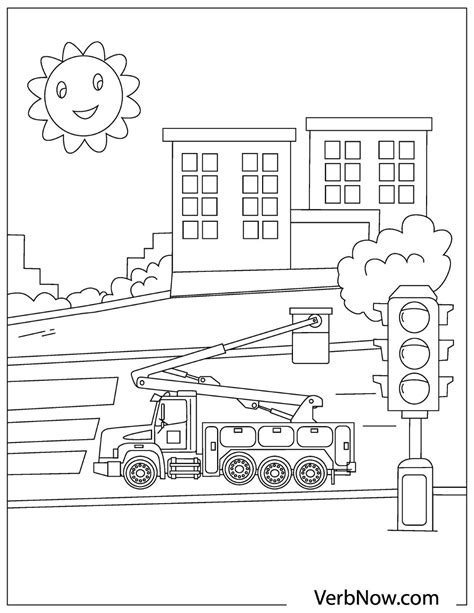 Vehicle Coloring Pages (Free PDF Printable Downloads) - VerbNow