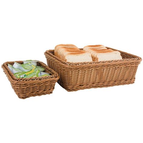 Buy Brown bread basket for buffet | 6 sizes online - HorecaTraders