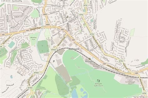 Bathgate Map Great Britain Latitude & Longitude: Free Scotland Maps