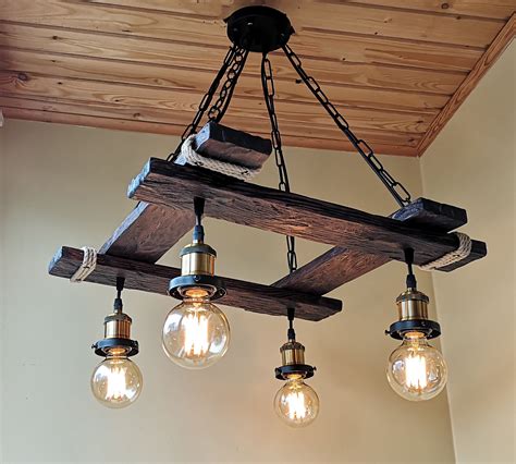 Rustic light fixture